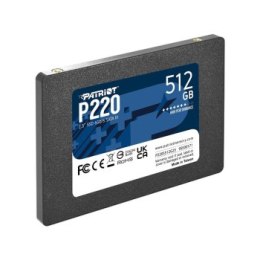 SSD PATRIOT P220 512GB SATA3 2 5