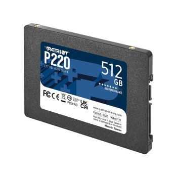 SSD PATRIOT P220 512GB SATA3 2 5 SSD PATRIOT P220 512GB SATA3 2 5