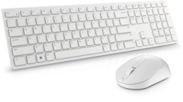 Zestaw bezprzewodowy Dell KM5221W klawiatura + mysz biały 580-AKEZ