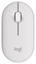 Mysz bezprzewodowa Logitech Pebble Mouse 2 M350S biała 910-007013