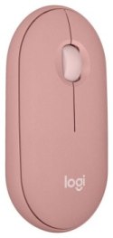Mysz bezprzewodowa Logitech Pebble Mouse 2 M350S rożowa 910-007014