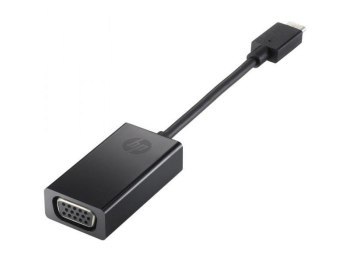 Przejściówka HP USB-C na VGA czarna P7Z54AA Przejściówka HP USB-C na VGA czarna P7Z54AA