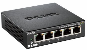 Switch D-Link DGS-105/E (5x 10/100/1000Mbps) Switch D-Link DGS-105/E (5x 10/100/1000Mbps)