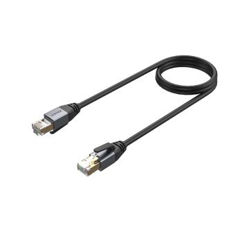 Unitek kabel Ethernet RJ-45 LAN, patchcord cat.8 (S/FTP), przewód sieciowy 15m Unitek kabel Ethernet RJ-45 LAN, patchcord cat.8 (S/FTP), przewód sieciowy 15m