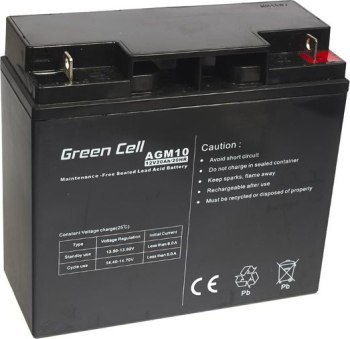 GREEN CELL AKUMULATOR ŻELOWY AGM10 12V 20AH GREEN CELL AKUMULATOR ŻELOWY AGM10 12V 20AH