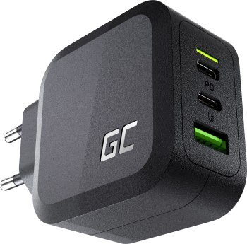 Green Cell GaN 65W 2x USB-C 1xUSB-A Green Cell GaN 65W 2x USB-C 1xUSB-A