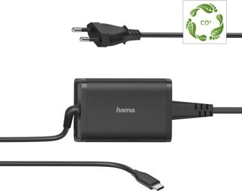 Hama Zasilacz uniwersalny do notebooka USB-C, 5-20V/65W Hama Zasilacz uniwersalny do notebooka USB-C, 5-20V/65W