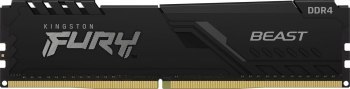 KINGSTON 16GB 3200MHz DDR4 CL16 DIMM FURY Beast Black KF432C16BB/16 KINGSTON 16GB 3200MHz DDR4 CL16 DIMM FURY Beast Black KF432C16BB/16