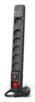 Listwa antyprzepięciowa - Acar S6 USB PD 3.0 QC 6 gniazd 3m
