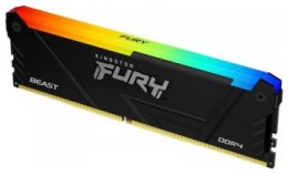 Pamięć - Kingston FURY Beast RGB 8GB [1x8GB 3200MHz DDR4 CL16 DIMM]
