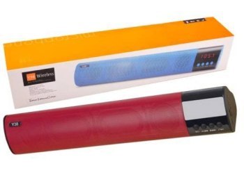 Słuchawki - GŁOŚNIK BLUETOOTH SOUNDBAR Y38 10W AUX MICRO SD Słuchawki - GŁOŚNIK BLUETOOTH SOUNDBAR Y38 10W AUX MICRO SD
