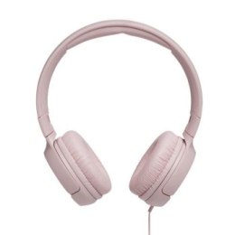 Słuchawki JBL Tune 500 (rożowe nauszne z wbudowanym mikrofonem)