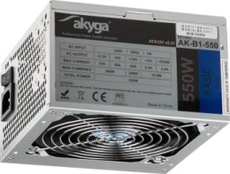 Zasilacz Akyga Basic AK-B1-550 (550 W; Pasywne; 120 mm)