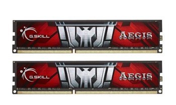 Zestaw pamięci G.SKILL Aegis F3-1600C11D-16GIS (DDR3 DIMM; 2 x 8 GB; 1600 MHz; CL11) Zestaw pamięci G.SKILL Aegis F3-1600C11D-16GIS (DDR3 DIMM; 2 x 8 GB; 1600 MHz; CL11)