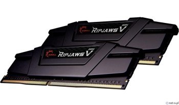 Zestaw pamięci G.SKILL RipjawsV F4-3600C16D-16GVKC (DDR4 DIMM; 2 x 8 GB; 3600 MHz; CL16) Zestaw pamięci G.SKILL RipjawsV F4-3600C16D-16GVKC (DDR4 DIMM; 2 x 8 GB; 3600 MHz; CL16)