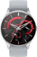 HOCO smartwatch / inteligentny zegarek Amoled Y15 smart sport (możliwość połączeń z zegarka) srebrny