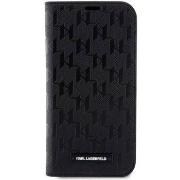 KARL LAGERFELD KLBKP14SSAKLHPK IPHONE 14 / 15 / 13 6.1" BOOKCASE CZARNY/BLACK SAFFIANO MONOGRAM KARL LAGERFELD KLBKP14SSAKLHPK IPHONE 14 / 15 / 13 6.1" BOOKCASE CZARNY/BLACK SAFFIANO MONOGRAM
