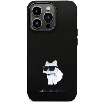 KARL LAGERFELD KLHCP14XSMHCNPK IPHONE 14 PRO MAX 6.7" CZARNY/BLACK HARDCASE SILICONE C METAL PIN KARL LAGERFELD KLHCP14XSMHCNPK IPHONE 14 PRO MAX 6.7" CZARNY/BLACK HARDCASE SILICONE C METAL PIN
