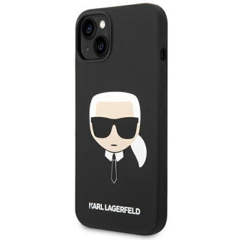 KARL LAGERFELD KLHCP14MSLKHBK IPHONE 14 PLUS / 15 PLUS 6,7" HARDCASE CZARNY/BLACK SILICONE KARL`S HEAD KARL LAGERFELD KLHCP14MSLKHBK IPHONE 14 PLUS / 15 PLUS 6,7" HARDCASE CZARNY/BLACK SILICONE KARL`S HEAD