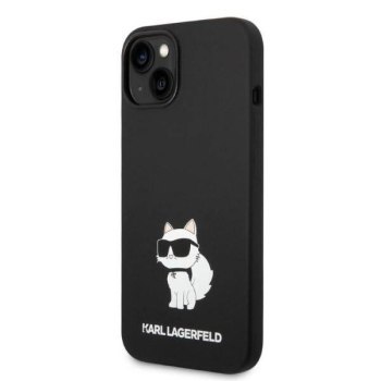 KARL LAGERFELD KLHCP14MSNCHBCK IPHONE 14 PLUS / 15 PLUS 6,7" HARDCASE CZARNY/BLACK SILICONE CHOUPETTE KARL LAGERFELD KLHCP14MSNCHBCK IPHONE 14 PLUS / 15 PLUS 6,7" HARDCASE CZARNY/BLACK SILICONE CHOUPETTE