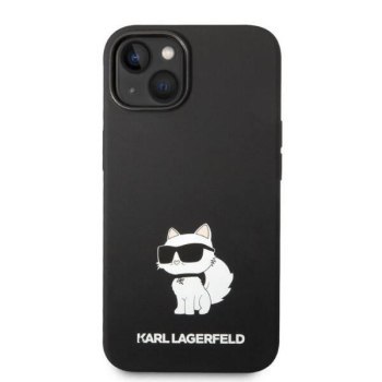 KARL LAGERFELD KLHCP14MSNCHBCK IPHONE 14 PLUS / 15 PLUS 6,7" HARDCASE CZARNY/BLACK SILICONE CHOUPETTE KARL LAGERFELD KLHCP14MSNCHBCK IPHONE 14 PLUS / 15 PLUS 6,7" HARDCASE CZARNY/BLACK SILICONE CHOUPETTE