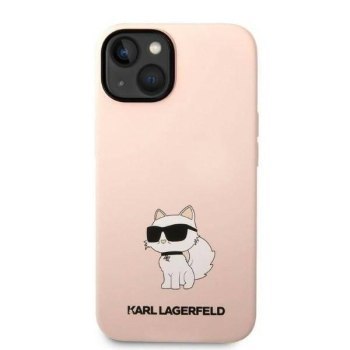 KARL LAGERFELD KLHCP14MSNCHBCP IPHONE 14 PLUS / 15 PLUS 6,7" HARDCASE RÓŻOWY/PINK SILICONE CHOUPETTE KARL LAGERFELD KLHCP14MSNCHBCP IPHONE 14 PLUS / 15 PLUS 6,7" HARDCASE RÓŻOWY/PINK SILICONE CHOUPETTE