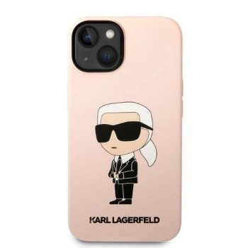 KARL LAGERFELD KLHCP14MSNIKBCP IPHONE 14 PLUS / 15 PLUS 6,7" HARDCASE RÓŻOWY/PINK SILICONE IKONIK KARL LAGERFELD KLHCP14MSNIKBCP IPHONE 14 PLUS / 15 PLUS 6,7" HARDCASE RÓŻOWY/PINK SILICONE IKONIK