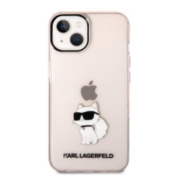 KARL LAGERFELD KLHCP14SHNCHTCP IPHONE 14 / 15 / 13 6,1" RÓŻOWY/PINK HARDCASE IKONIK CHOUPETTE KARL LAGERFELD KLHCP14SHNCHTCP IPHONE 14 / 15 / 13 6,1" RÓŻOWY/PINK HARDCASE IKONIK CHOUPETTE