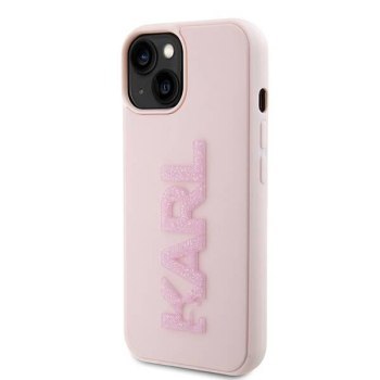 KARL LAGERFELD KLHCP15M3DMBKCP IPHONE 15 PLUS / 14 PLUS 6.7" RÓŻOWY/PINK HARDCASE 3D RUBBER GLITTER LOGO KARL LAGERFELD KLHCP15M3DMBKCP IPHONE 15 PLUS / 14 PLUS 6.7" RÓŻOWY/PINK HARDCASE 3D RUBBER GLITTER LOGO