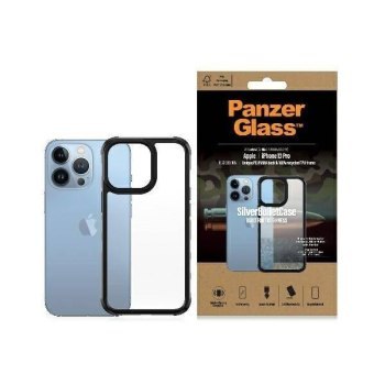 PanzerGlass ClearCase iPhone 13 Pro 6.1" black Antibacterial Military grade SilverBullet 0324 PanzerGlass ClearCase iPhone 13 Pro 6.1" black Antibacterial Military grade SilverBullet 0324