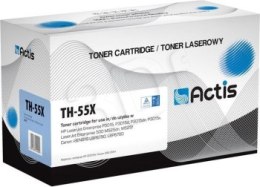 Toner ACTIS TH-55X (zamiennik HP 55X CE255X Canon CRG-724H; Standard; 12500 stron; czarny)