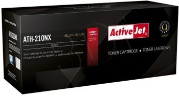 Toner Activejet ATH-210NX (zamiennik HP 131X CF210X Canon CRG-731BH; Supreme; 2400 stron; czarny) Toner Activejet ATH-210NX (zamiennik HP 131X CF210X Canon CRG-731BH; Supreme; 2400 stron; czarny)