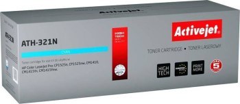 Toner Activejet ATH-321N (zamiennik HP 128A CE321A; Supreme; 1300 stron; niebieski)