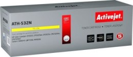 Toner Activejet ATH-532N (zamiennik HP 304A CC532A Canon CRG-718Y; Supreme; 3200 stron; żółty)