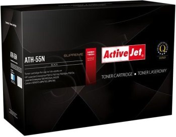 Toner Activejet ATH-55N (zamiennik HP 55A CE255A Canon CRG-724; Supreme; 6000 stron; czarny) Toner Activejet ATH-55N (zamiennik HP 55A CE255A Canon CRG-724; Supreme; 6000 stron; czarny)