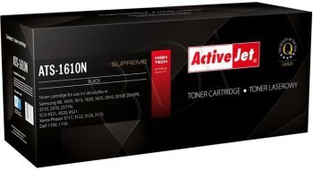 Toner Activejet ATS-1610N (zamiennik Samsung ML-2010D3 / 2010D3 Xerox 106R01159 Dell J9833; Supreme; 3000 stron; czarny) Toner Activejet ATS-1610N (zamiennik Samsung ML-2010D3 / 2010D3 Xerox 106R01159 Dell J9833; Supreme; 3000 stron; czarny)
