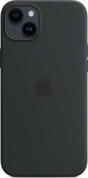 Apple iPhone 14 Plus Silicone Case with MagSafe midnight