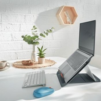 LEITZ Podstawka pod laptopa Ergo Cosy szara LEITZ Podstawka pod laptopa Ergo Cosy szara