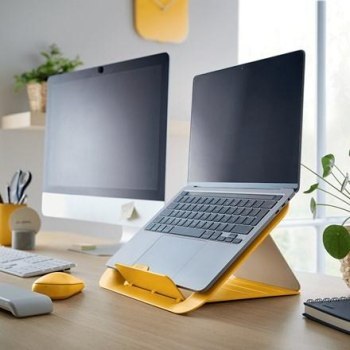 LEITZ Podstawka pod laptopa Ergo Cosy żółta LEITZ Podstawka pod laptopa Ergo Cosy żółta