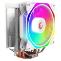 Rampage Octagon C50 Chłodzenie procesora LGA 1700/AM5 1800RPM wentylator 120mm ARGB biały
