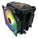 Rampage Octagon C60 Chłodzenie procesora LGA 1700/AM5 1800RPM 2 wentylatory 120mm ARGB