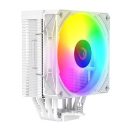 Rampage Octagon C70 Chłodzenie procesora LGA1700/AM5 LCD wentylator infinity 120mm ARGB biały