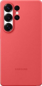 Samsung Silicone Galaxy S25 Ultra red