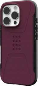 UAG Civilian Magsafe iPhone 16 Pro bordowy