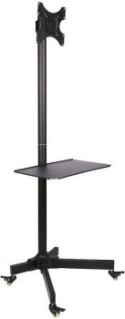 Uchwyt - Techly 100723 Mobilny stojak do telewizora LED/LCD, 19-37'', 20kg, z półką Techly