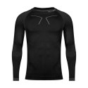 Bielizna termoaktywna Alpinus Tactical Base Layer Set czarno-szara M GT43276