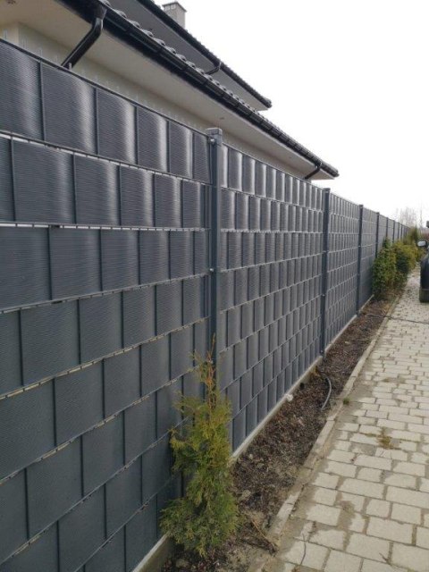 Taśma ogrodzeniowa ROLKA 26mb BASIC 19cm PROTECTO™ GRAFIT Taśma ogrodzeniowa ROLKA 26mb BASIC 19cm PROTECTO™ GRAFIT