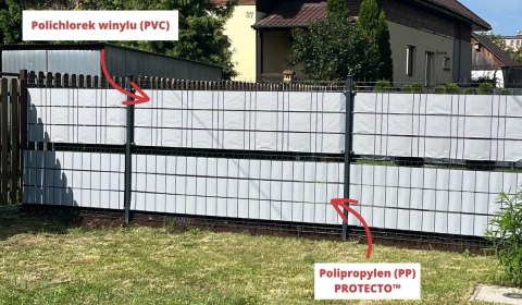 Taśma ogrodzeniowa ROLKA 26mb BASIC 19cm PROTECTO™ SZARA Taśma ogrodzeniowa ROLKA 26mb BASIC 19cm PROTECTO™ SZARA