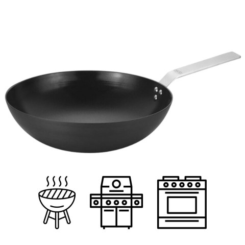 Wok patelnia CADAC 30cm z powłoką nieprzywierającą Wok patelnia CADAC 30cm z powłoką nieprzywierającą