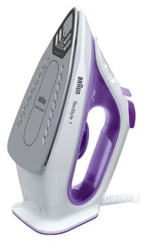 Żelazko - Braun TexStyle 1 SI 1080.VI biało-fioletowy Żelazko - Braun TexStyle 1 SI 1080.VI biało-fioletowy